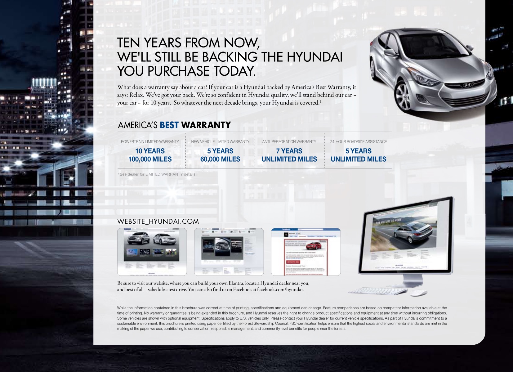 2011 Hyundai Elantra Brochure Page 19